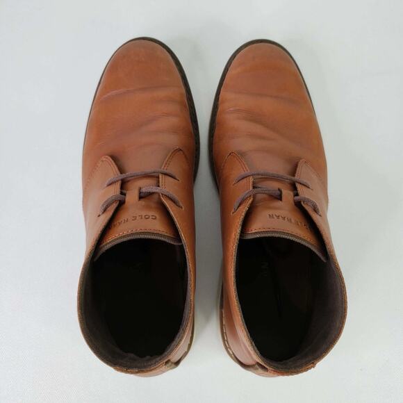 Cole Haan Grand 360 Go To Chukka Boots Men\'s Size 8.5 M Leather Brown main image 7